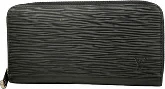 Louis Vuitton Noir Long Wallet (Bi-Fold) (Pre-Owned)