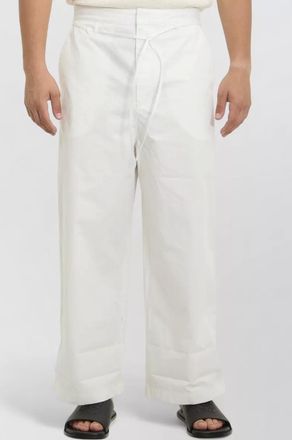 Jacquemus cotton mid-rise wide-leg tailored shorts
