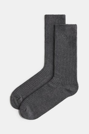 H&M Socken mit Waffelstruktur - Dunkelgrau