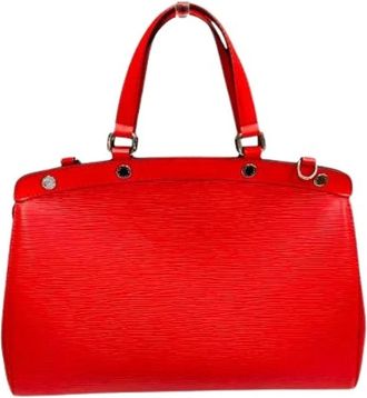 Louis Vuitton Pre-owned Handbags, female, Red, Size: ONE SIZE Pre-owned Brea MM Epi 2way bag
