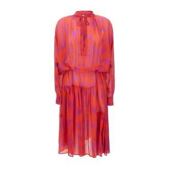 Dries Van Noten Midi Dresses - female - Dries Van Noten - Midi Dresses - Multicolor - S - Dresses