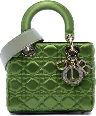 Dior Pre-owned Dior Small Satin Cannage My ABCDior Lady Dior Ladies WVW756HM74WHV7XI