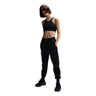 Nike Tech Fleece Mid-Rise Joggers - Dames - Sport - Zwart - Maat: 2XL Fleece
