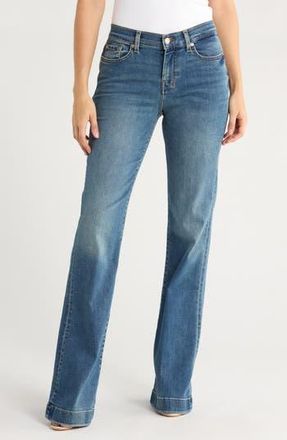 7 For All Mankind Dojo Mid Rise Flare Jeans in Felicity at Nordstrom Rack, Size 32