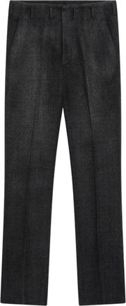 Prada Pantaloni - Heren - Nette broeken - Zwart - XL - Katoen - Broeken