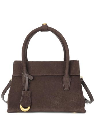 Tiffany & Fred Classic Suede Top Handle Bag