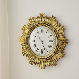 Ballard Designs Solene Starburst Wall Clock - Ballard Designs