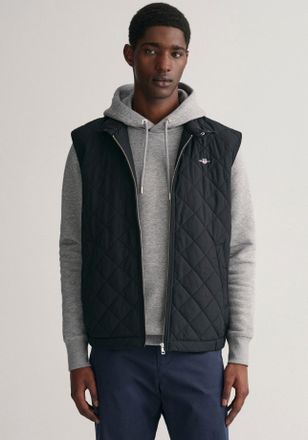 GANT Steppweste »QUILTED WINDCHEATER VEST« mit Wattierung aus recyceltem Polyester