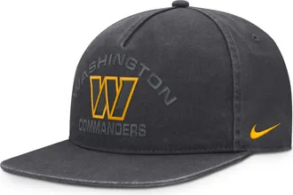 Nike Washington Commanders Primetime Pro Nike Mens NFL Adjustable Hat in Grey | NF5706F9E-6CZ