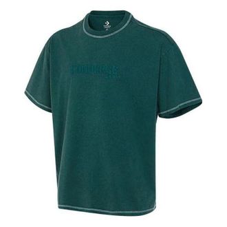 Converse Skateboard Wash Tee Dark Green 10026164-A02