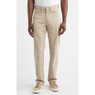 34 Heritage Charisma Relaxed Straight Leg Twill Pants in Sand Twill at Nordstrom, Size 31 X 32