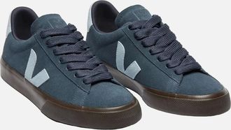 Veja Womens Veja Campo Suede Womens Nautico Steel Eagle Trainers - Blue - Size: 6