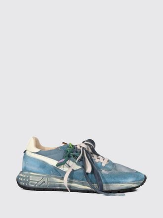Autry Reelwind Super Vintage Suede and Mesh Sneakers