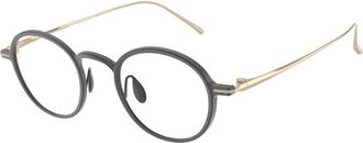 Giorgio Armani Optical Frame - Heren - Brillen - Zwart - 46 MM - Accessoires