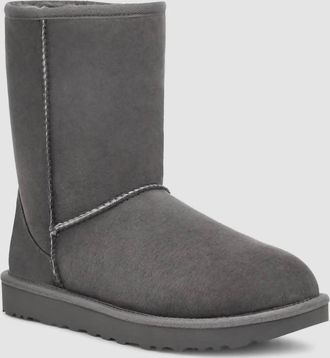 UGG Womens Classic Short Ii Boot In Grey