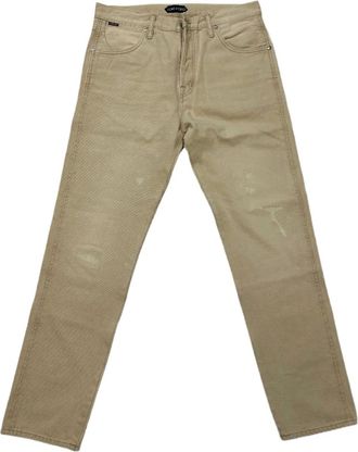 Tom Ford Jeans in cotone - Toni neutri