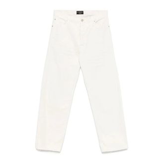 Balenciaga Wide Leg Denim Jeans - Dames - Jeans - Wit - Maat: XS Denim