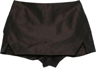 Cult Gaia Shorts met vlakken - Bruin