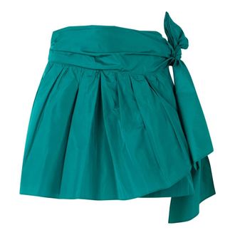 Alberta Ferretti Rokken, Dames, Blauw, S, Polyester, Korte Rok
