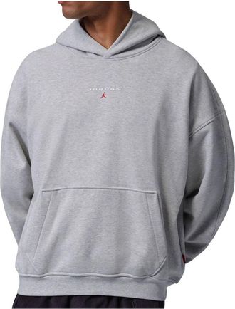 Nike Jordan Flight Fleece Oversized Hoodie Grey Heather IW6314-050