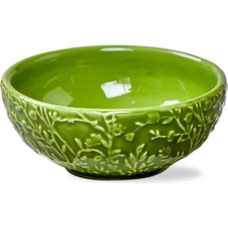 Tag Christmas Verdent Green Earthenware Dip Bowl 2 oz 3x3x1.3 in at Nordstrom