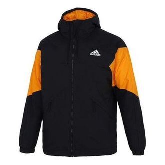 adidas Back to Sport Jacket Asia Sizing Black Orange GT6589