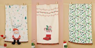 Tiramisu The Jolly Kitchen Artisan Tea Towel Set - Set of 3