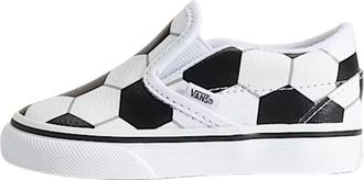 Vans (TD) Vans Classic Slip-On Soccer Black White VN00112BBMW