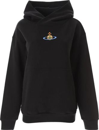 Vivienne Westwood Pullover Sweatshirt - Dames - Hoodies - Zwart - 2XS - Katoen - Hoodies & sweatvesten