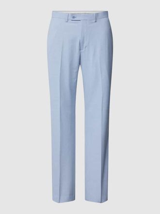 Christian Berg Anzughose mit Karomuster in Bleu, Gr&ouml;&szlig;e 25