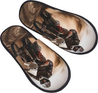 Generic Sliders Motocross Portable Cotton Slippers Anti-Skid Shoes For Outdoor Trip Adult M