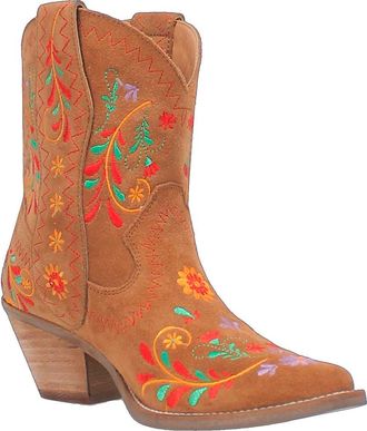 Dingo Sugar Bug Embroidered Western Boot in Camel at Nordstrom Rack, Size 6.5