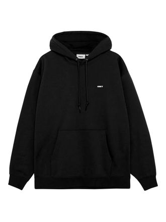 Obey Lisbon Icon graphic hoodie - men - Cotton/Polyester - S - Black