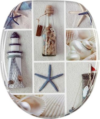 Sanilo WC-Sitz »Meeresbrise« mit Absenkautomatik