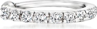 RS Pure by Ross-Simons Diamond Ear Cuff in Sterling Silver