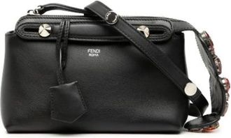 Fendi Pre-owned Cross Body Bags, female, Black, Size: ONE SIZE Pre-owned By The Way Satchel