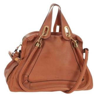 Chlo&eacute; Pre-owned Hand Bag - Dames - Pre-owned - Bruin - Maat: ONE Size Leer