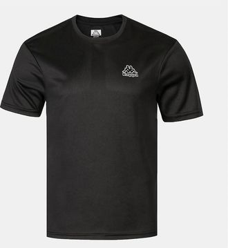 Kappa Mens Mens Quick Dry T-Shirt - Black - Size: 44