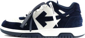 Off-white Out Of Office Low-Top Sneaker Navy White OMIA189F22LEA0020142