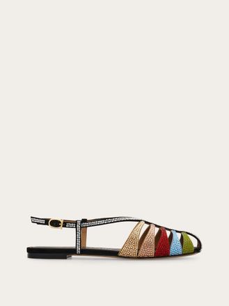 Ferragamo Women Cage sandal Multicolor Size 3.5