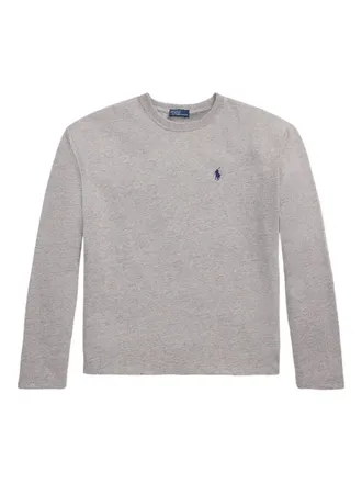 Polo Ralph Lauren long-sleeve crew-neck T-shirt - Grey