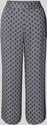 Milano Milano Italy Straight Leg Stoffhose mit verkürztem Schnitt in Marine, Größe 36