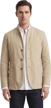 Woolrich Beige Solid Regular Jacket