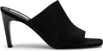 Toteme 85 Suede Mules - Black - 37 (IT37 / UK4)