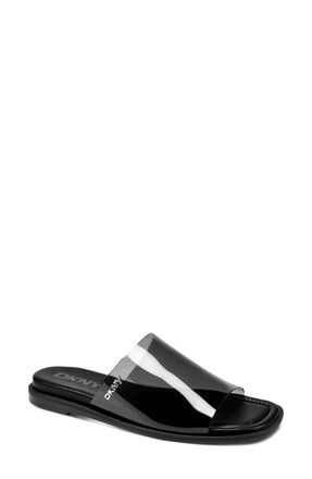 DKNY Cataline Slide Sandal in Black at Nordstrom, Size 5.5