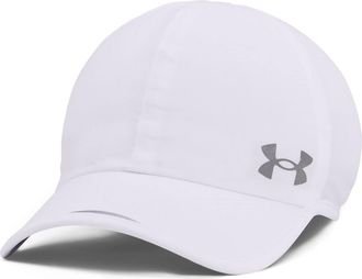 Under Armour Mens Launch Run Hat, White (100)/Reflective, One Size Fits Most