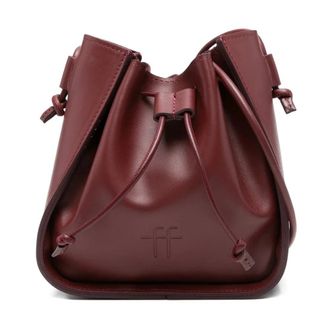 Forte_Forte Secchiello Piccolo in Vitello - female - Forte Forte - Bucket Bags - Brown - ONE SIZE - Bags