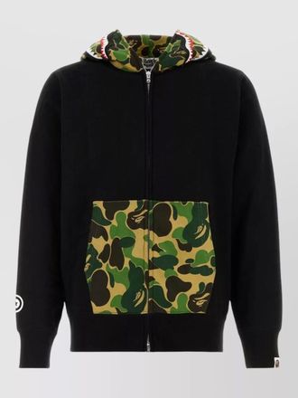 A Bathing Ape cotton abc camo shark sweatshirt