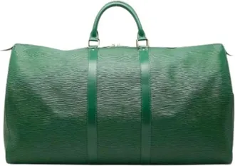 Louis Vuitton Pre-owned Weekend Bags, female, Green, Size: ONE SIZE Pre-owned Boston Bag