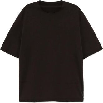 Devoa T-shirt in cotone - Marrone
